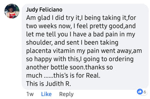 Vitamin Placenta Pills Review Alternative Medicine for Pain