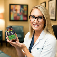Thumbnail for Placenta Pills held by female doctor